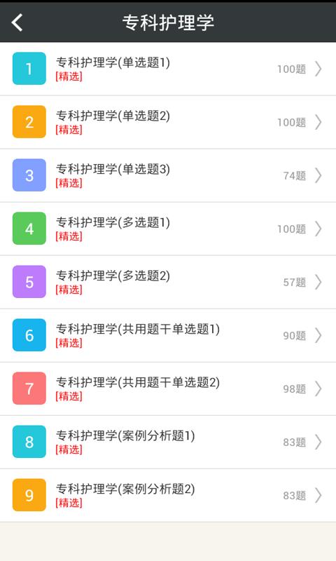 护理学高级职称总题库  v4.80图4