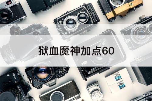 狱血魔神加点60