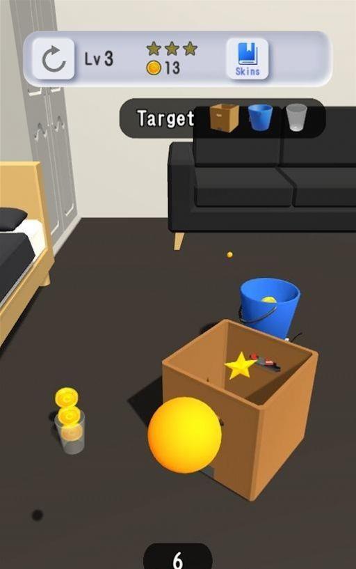 尝试弹球进杯子(TryFlickCupIn)  v1.0.0图1