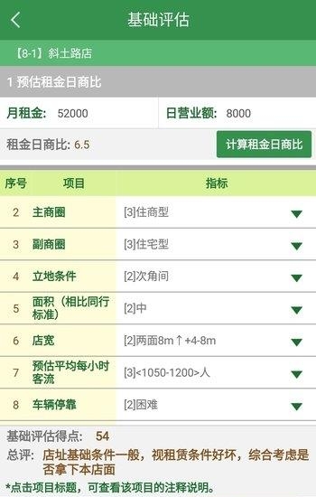 选址评估网个体商家版
