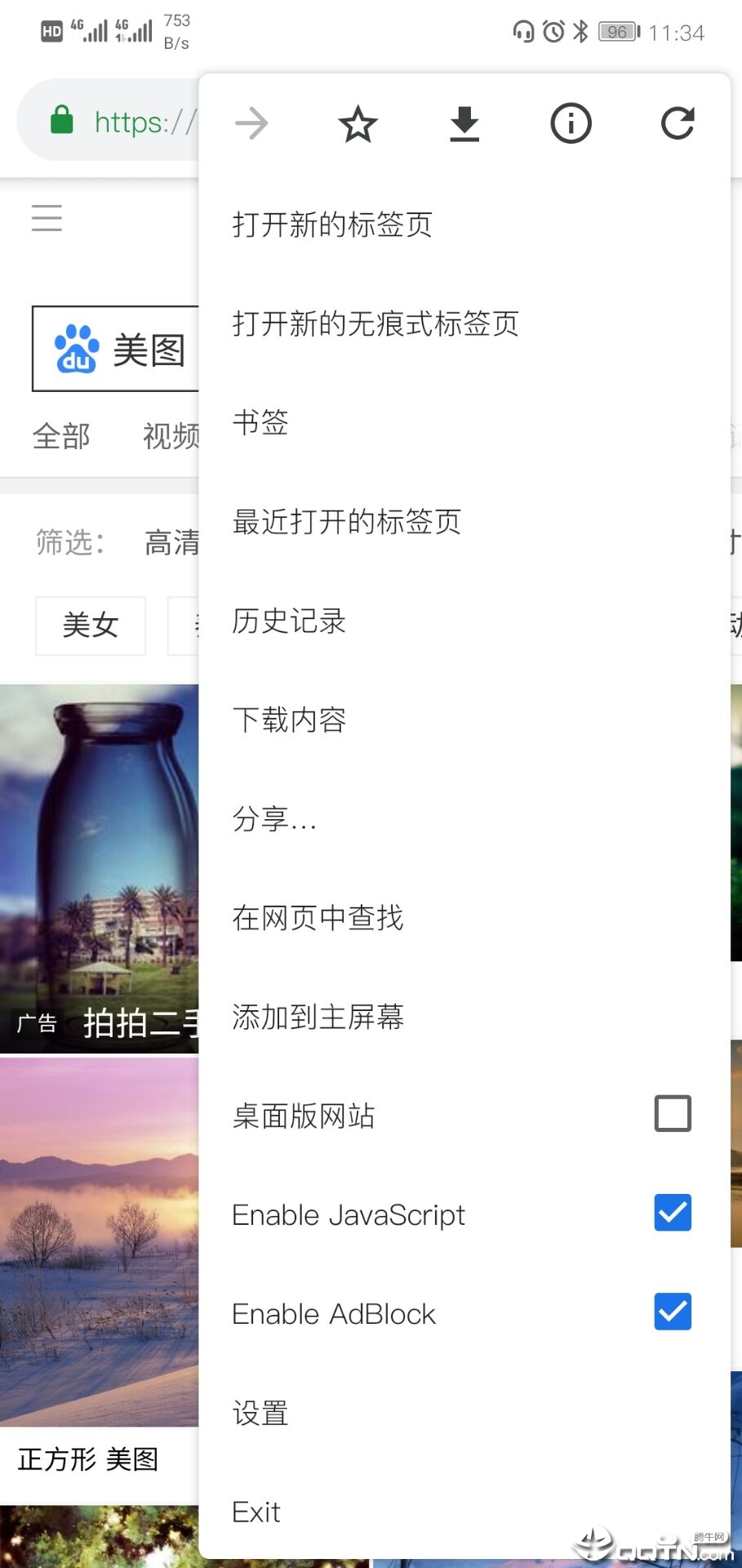 Bromite浏览器  v75.0.3770.109图4