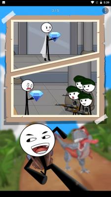 火柴人吃鸡赛  v1.0图3