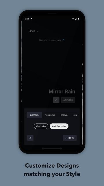 ae可视化音乐播放器手机版(muviz edge)  v1.5.1.0图2