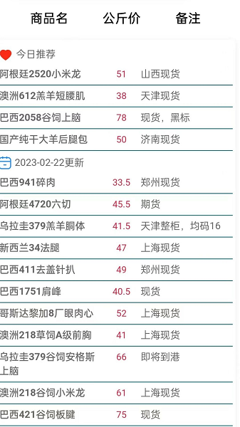 牛羊报盘2023  v1.0.0图3