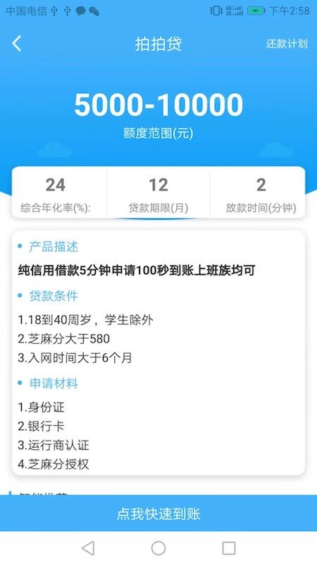 钱有贷贷款