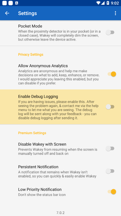 wakey屏幕常亮助手  v8.6.3图1