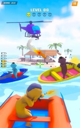 水上摩托射击游戏  v1.0图3