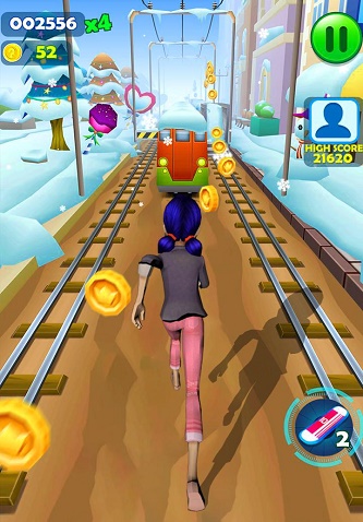 地铁少女冒险冲刺3D安卓版  v2.1图2