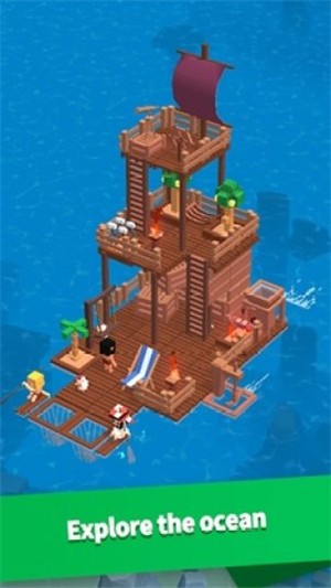 海上方舟破解版无限钻石金币无限材料  v1.2.4图1